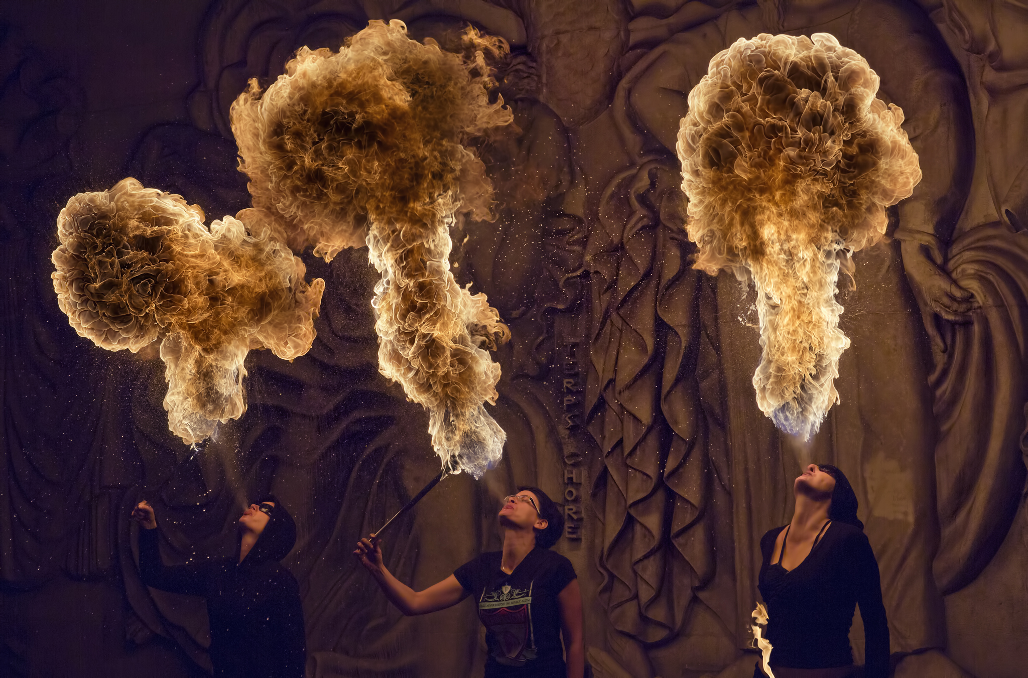 Fire Photography Paris