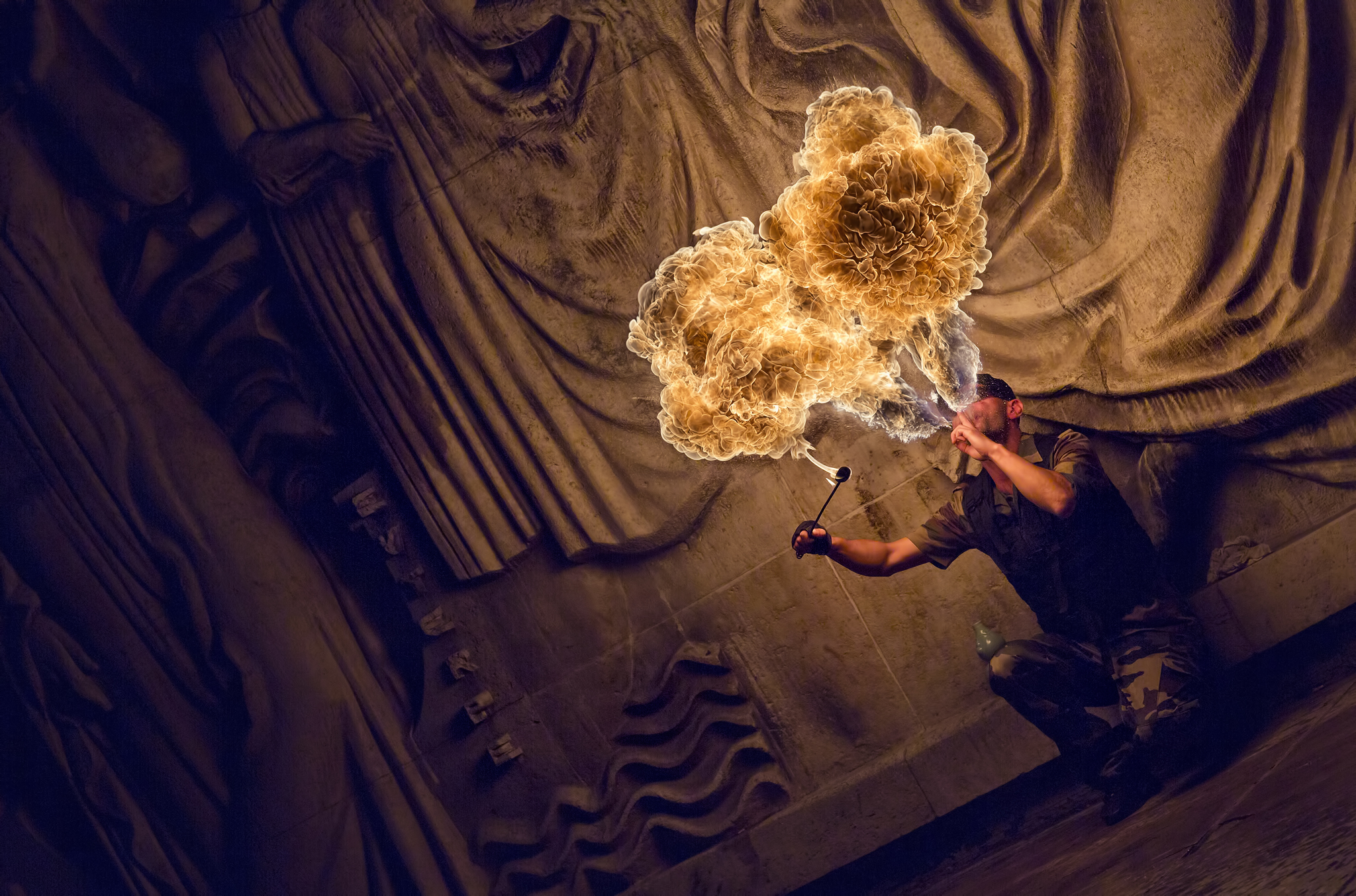 Fire Photography Paris